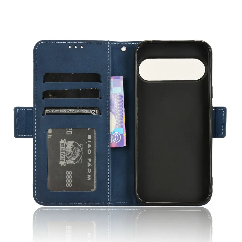 Luxury Flip Cover with Removable Wallet and Card Holder - Premium 5G Protection Case