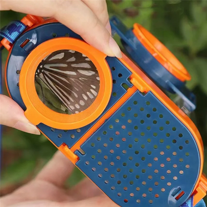 Bug Viewer Outdoor Insect Box Magnifier Observer Kit Insect Catcher Cage Kids Science Nature Exploration Tools Set