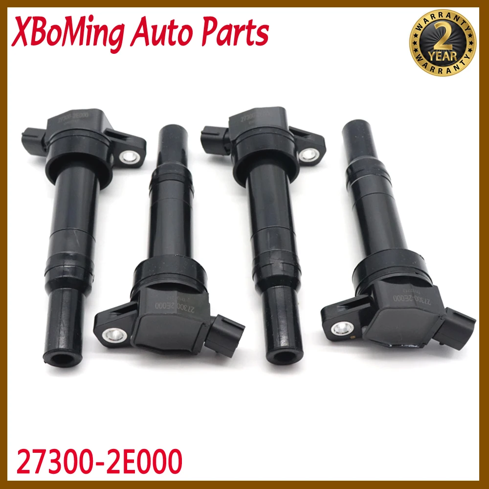 

4pcs/lot Ignition Coil 27300-2E000 For Hyundai Elantra TUCSON For Kia Forte Soul 2011-2016 1.8L 2.0L 273002E000