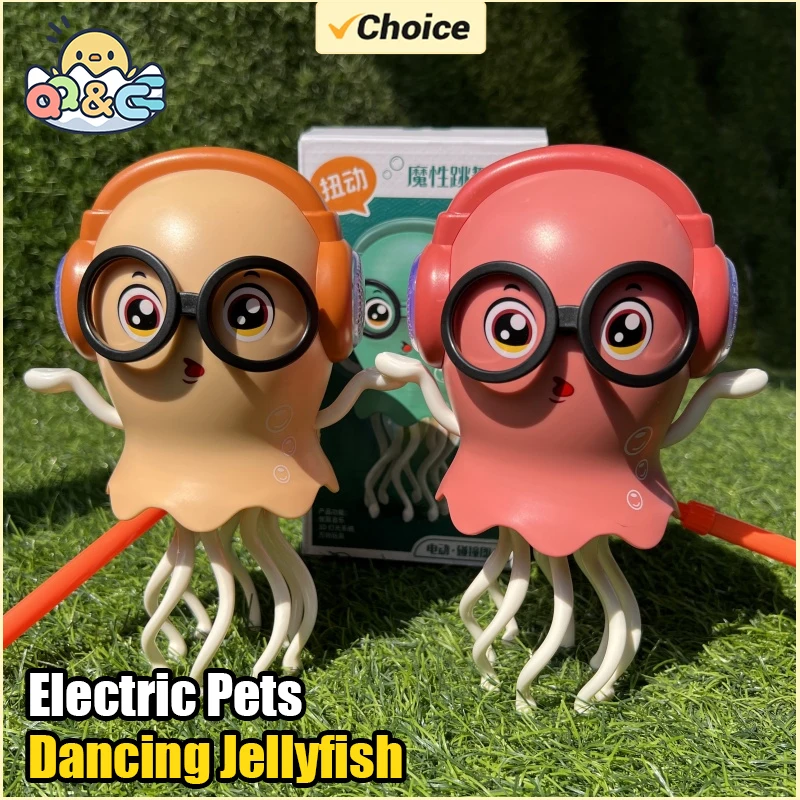 Plastic Electronic Dancing Jellyfish Toy for Kids