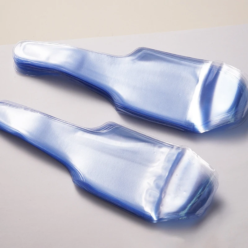10Pcs Hair scissors sleeves PVC and packaging bag after sharpening Disposable Scissors Bag Waterproof Tool Protection Bag