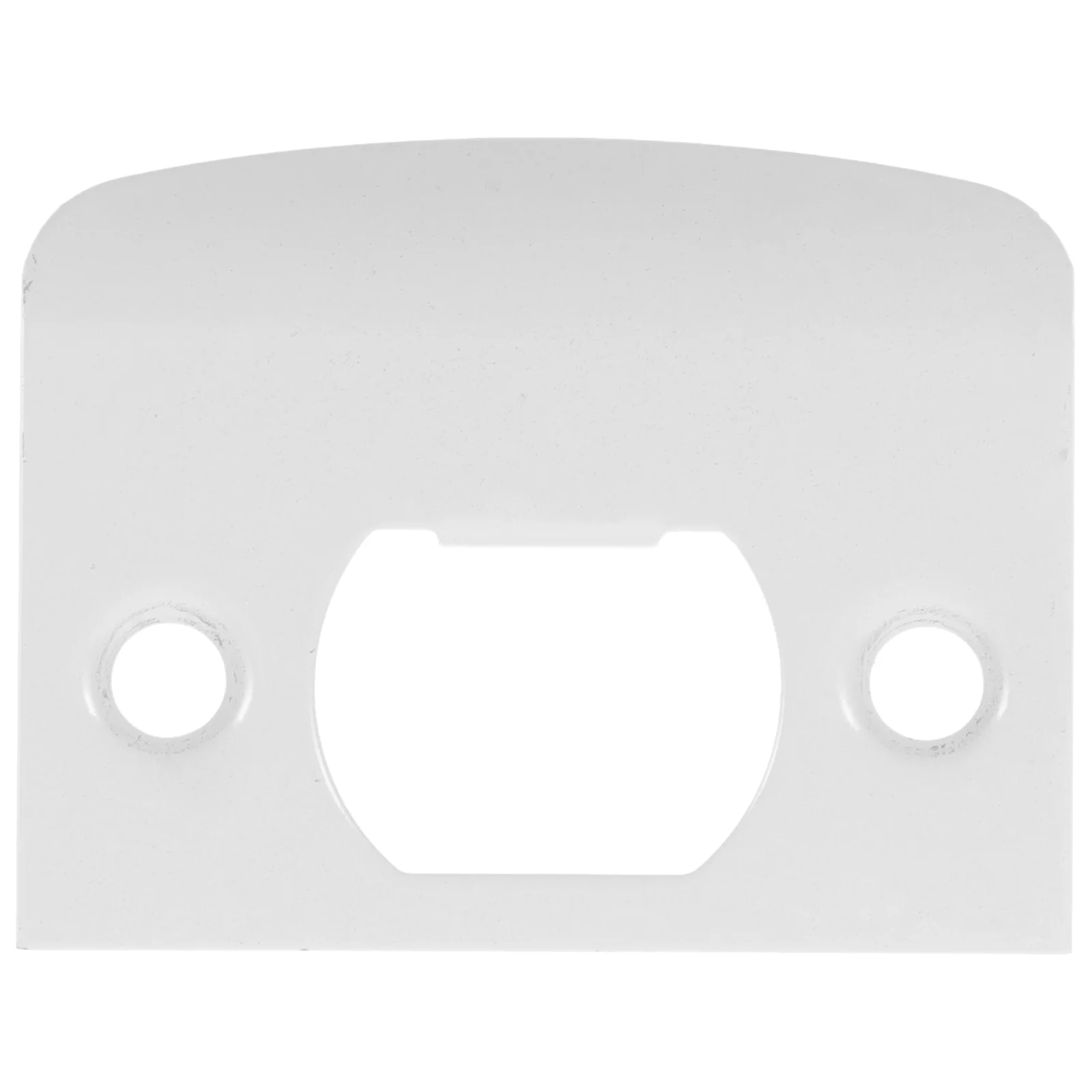 Door Lock Guide Strike Plates for Exterior Doors Stainless Steel Blank Screen Latch Cover Wooden