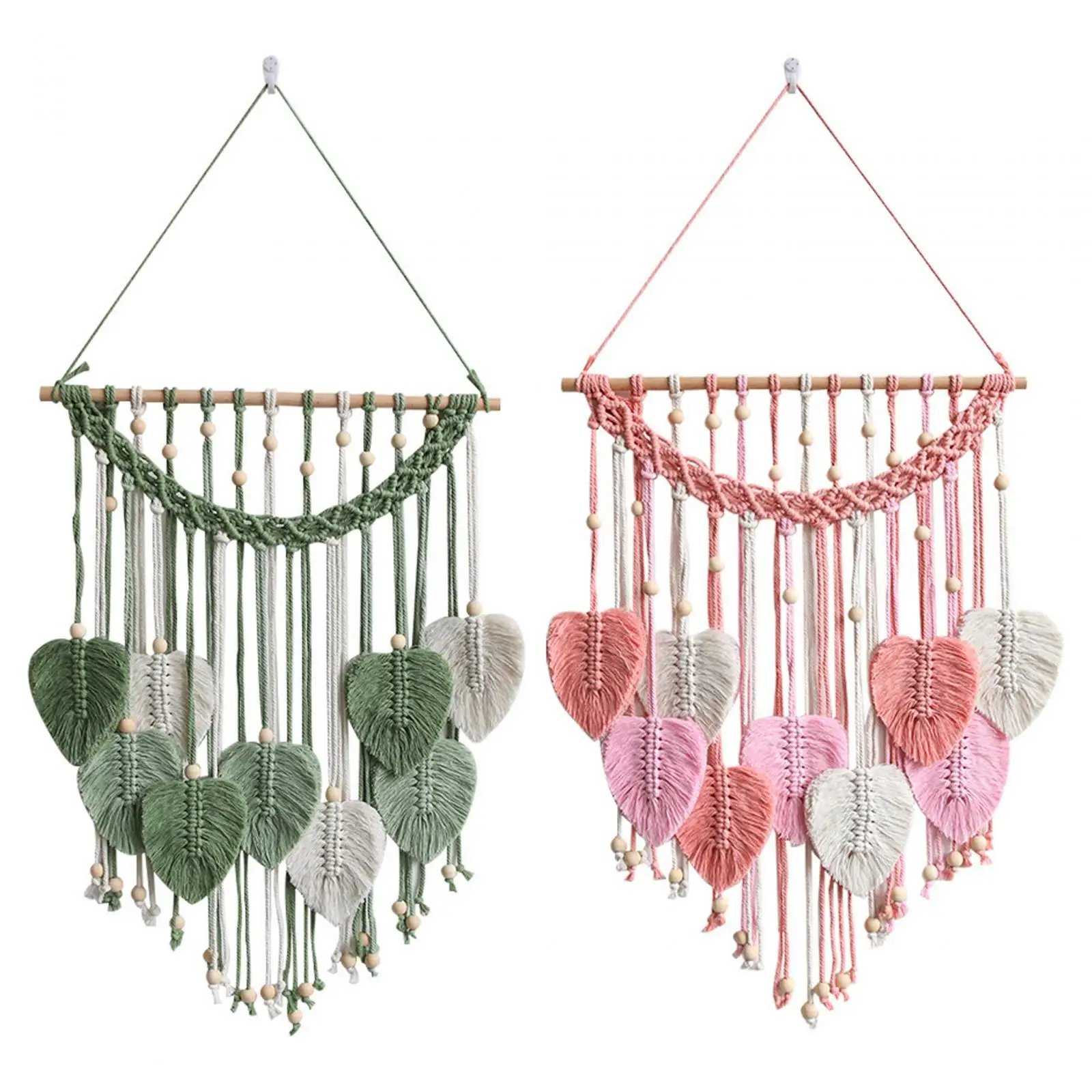 

Leaves Wall Hanging Tapestry Modern Wall Art for Holiday Backdrop Apartment