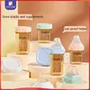 Suitable for hegen bottle accessories, storage box cover/cup cover/handle/dust cover+bottle collar/straw/square bottle universal 1