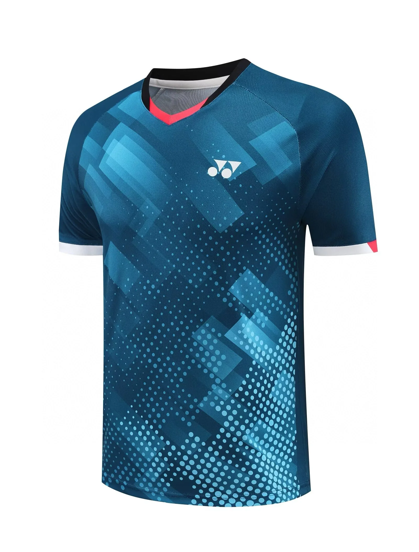 YONEX 2024 New Badminton Competition Uniforms Men's and Women's Fly-sleeved Tops Quick-drying Breathable Short-sleeved T-shirts 4
