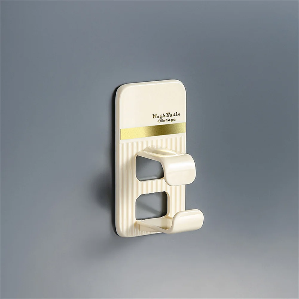 

Solid Load-bearing Punch-free Hook Functional Traceless Hook Bathroom Accessories Save Space Waterproof Hook Fashionable Modern