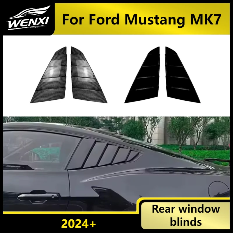 포드 머스탱 MK7 2024+ S650 글로스 블랙 ABS 무타공 3M 테이프 GT ..