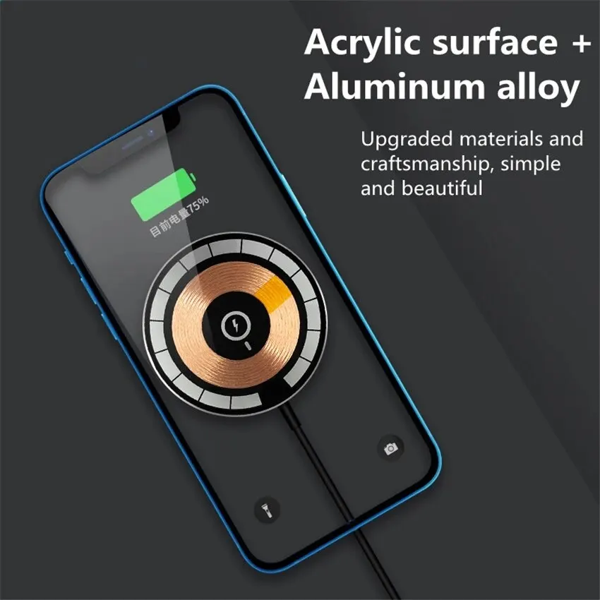 iPhone 15 14 13 12 Pro Max Airpods PD Macsafe 전화 충전기 고속 충전 스테이션 용 20W 자기 무선 충전기 패드 스탠드