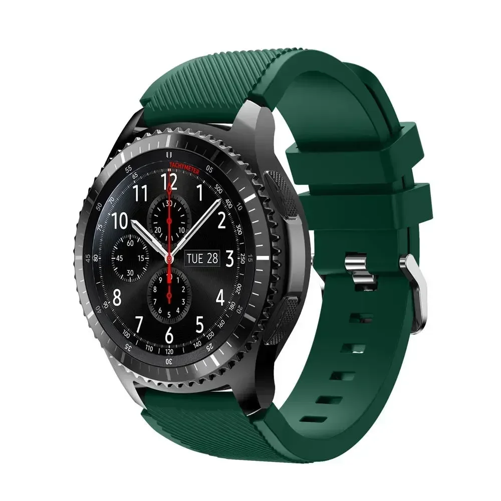20mm 22mm Armband für Samsung Galaxy Watch 5/6/4/3/46mm/Active 2/Gear S3 Frontier/Sport Silikon-Armband Huawei GT 4/3/2/2E Armband – Detail 19