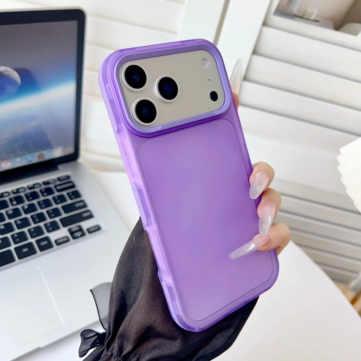 Ultra Thin Frosted Clear Soft TPU Shockproof Matte Translucent Phone Case