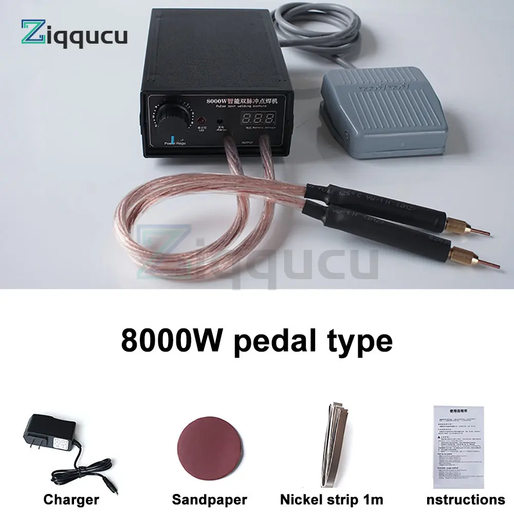 

8000W High Power Handheld Spot Welding Machine Portable Lithium battery 18650 Spot Welder
