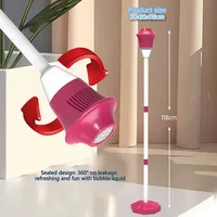 Fully Automatic Bubble Machine Street Light Bubble Machine Music Lighting Outdoor Children'S Toys Without Battery Bubble Water 5
