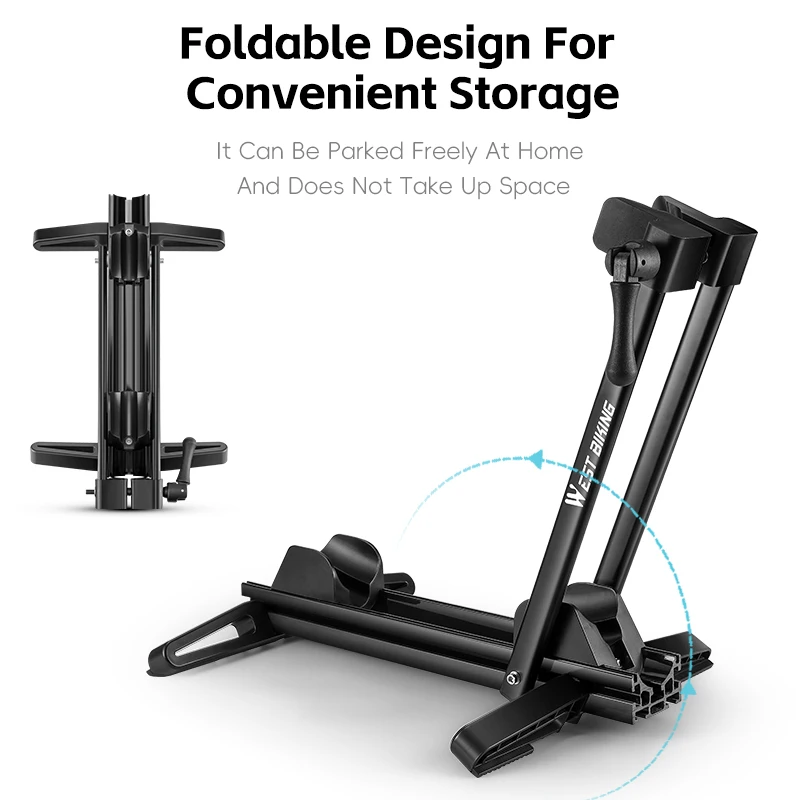 WEST BIKING Foldable Indoor Bike Storage & Repair Stand