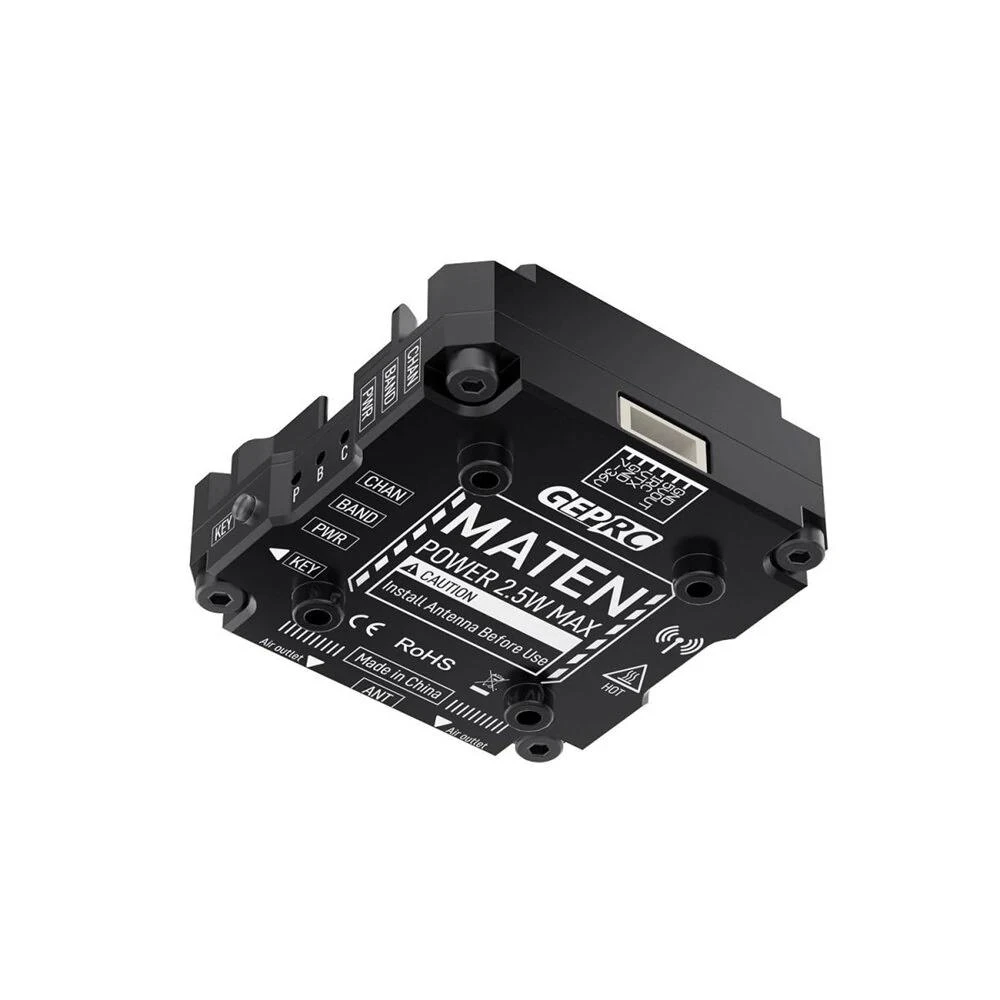 GEPRC MATEN 5.8G 2.5W VTX PRO Числовой передатчик FPV из алюминиевого сплава с режимом ямы для модели FPV Drone RC thumbnail 5
