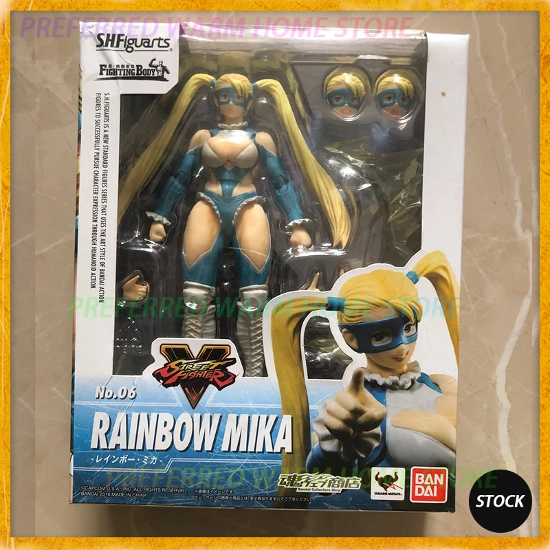 In Stock BANDAI Shf STREET FIGHTER Nanakawa Mika Movable
