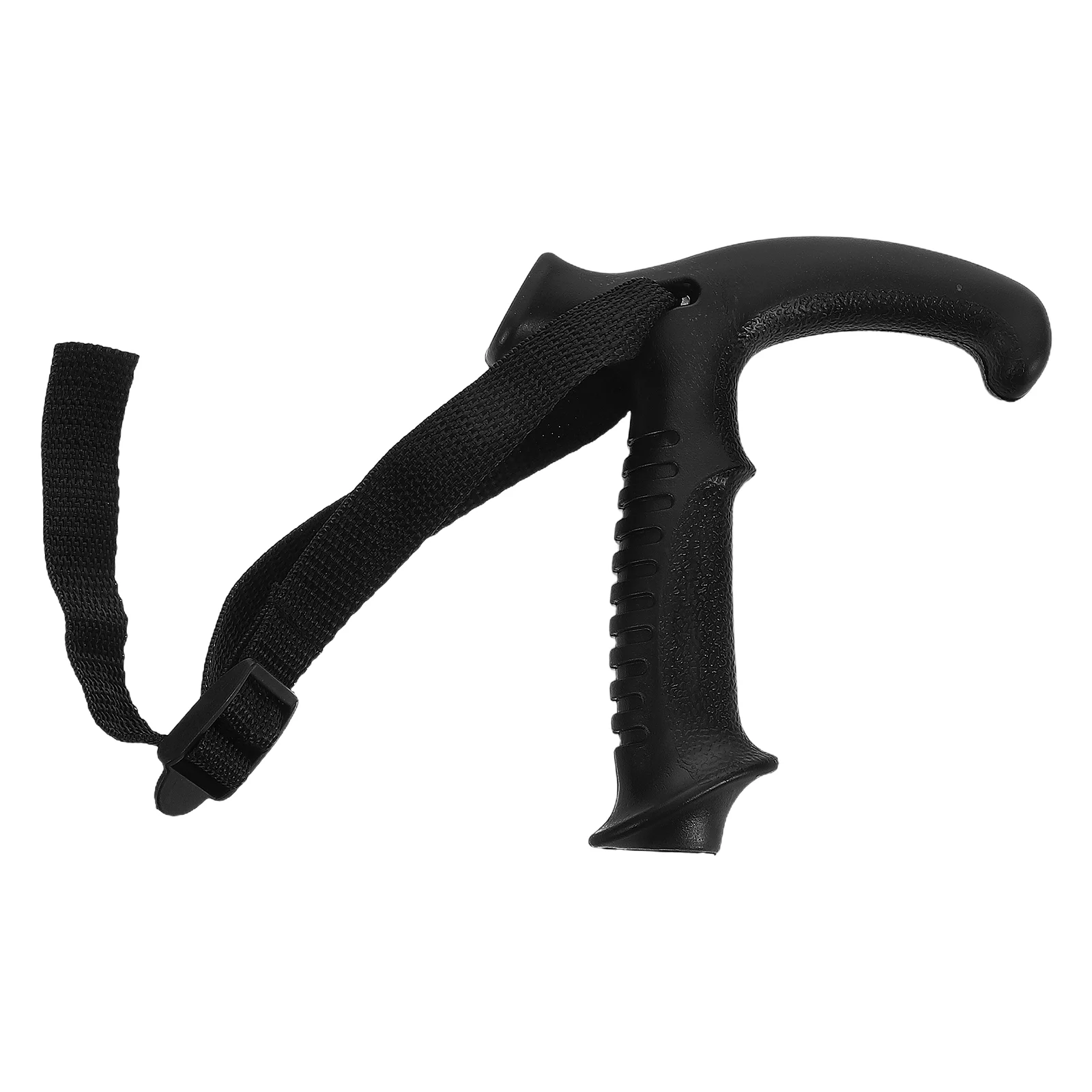 1Pc Trekking Pole Handle Adjustable Wrist Strap T Shape Grip Hiking Stick Replacement Cane Handles Walking Sticks Camping