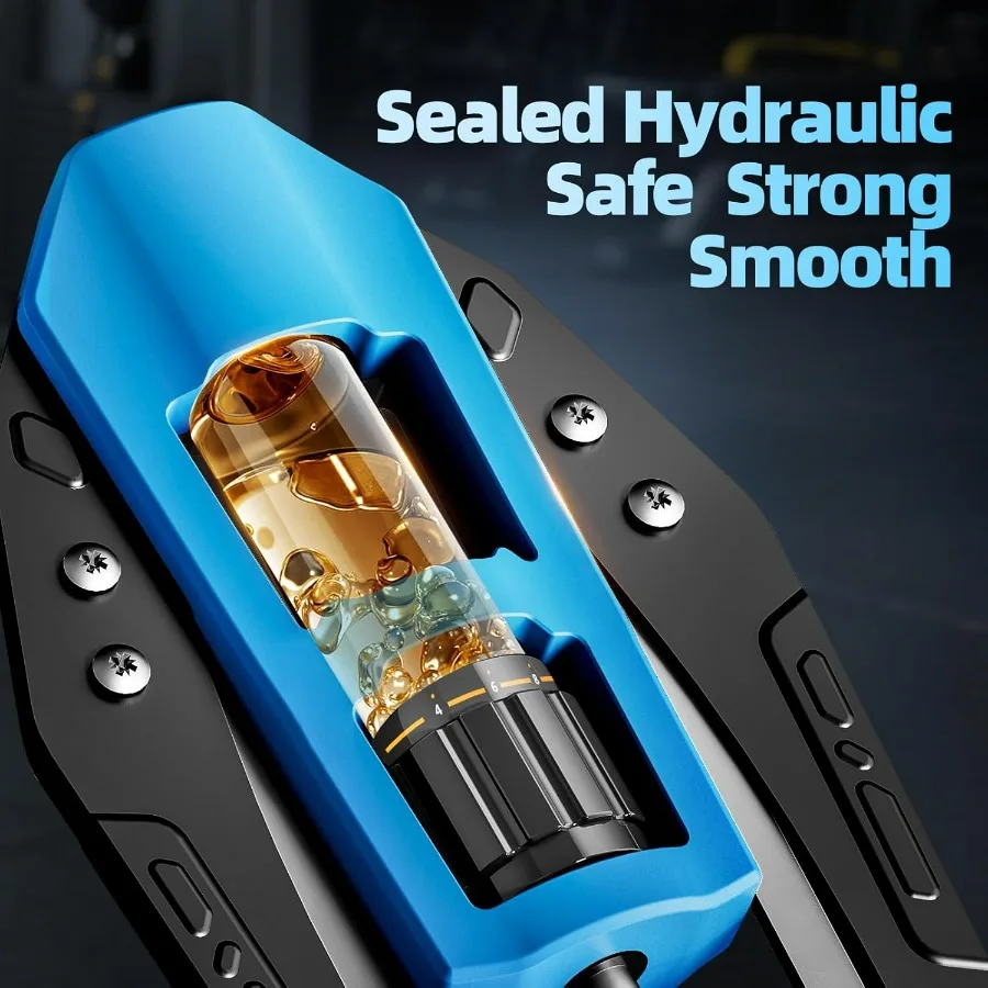 Twister Arm Exerciser - Adjustable 22-440lbs Hydraulic Power, Home Chest Expander, Shoulder Muscle Training Fitness Equipment, A