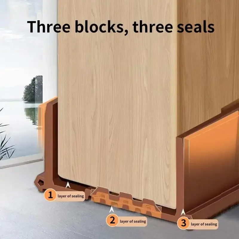 Premium Door Draft Stopper - Dust & Noise Insulation Seal Strip