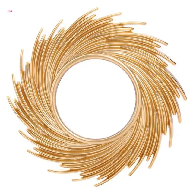 กระจกตกแต่งรูปดวงอาทิตย์, พื้นหลังห้องกระจกหวายกระจกประดับผนังตกแต่งศิลปะนวัตกรรมกระจกแต่งหน้าทรงกลม 1