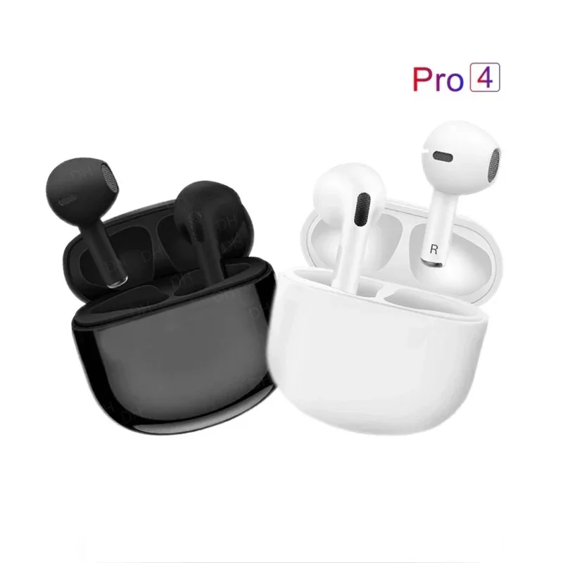 Беспроводные наушники TWS Pro4, Bluetooth 5.0, цвет в ассортименте ...