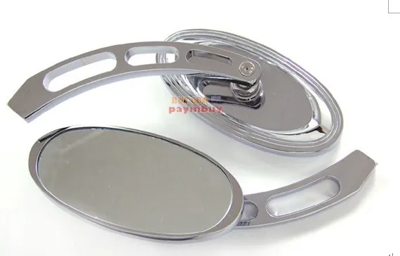 Buygbr Specchietti Moto L'Ovale Per Yamaha Harley Royal Star,Stratoliner,Roadliner,Road Star,V Star, Warrior, V -Max ,Virago