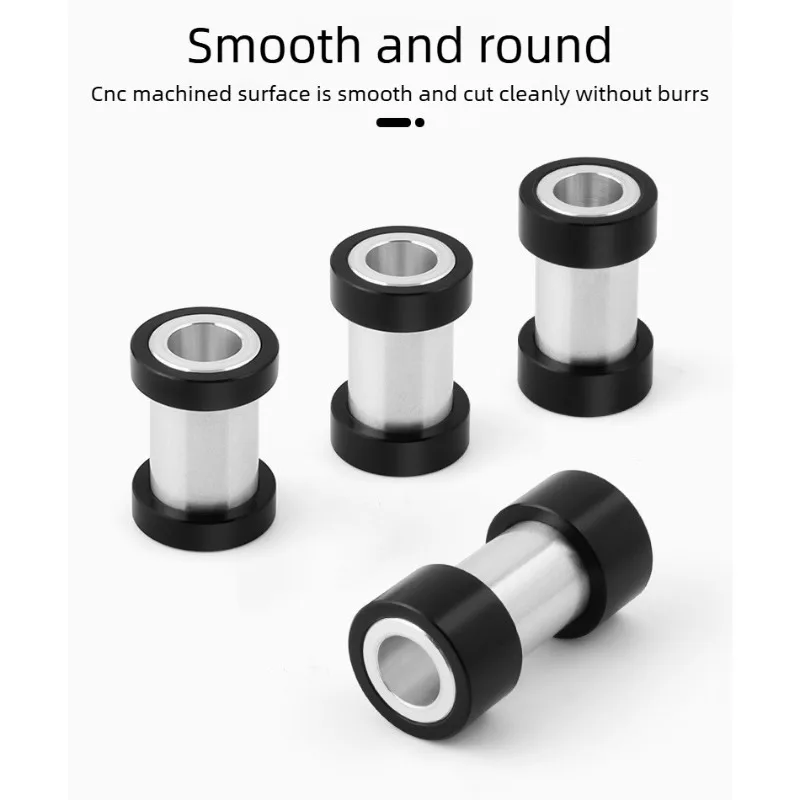 알루미늄 합금 MTB 리어 쇼크 부싱 OD 12mm ID 8mm 산악 자전거 충격 흡수 장치 부품 MTB 로드 자전거