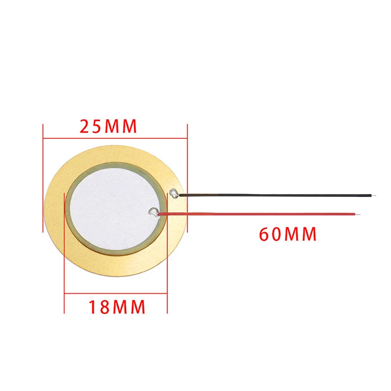 10 Pcs Assorted Piezoelectric Ceramic Sounder Sensor Set