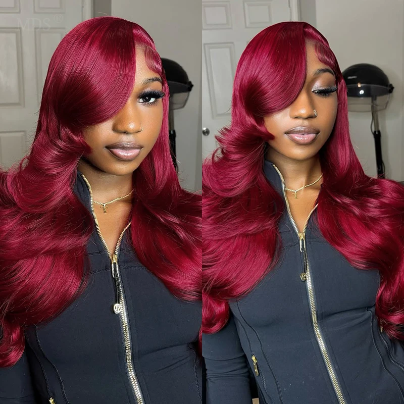 32 Inch Human Hair Lace Front Wig Body Wave 200 Density Pre Plucked Amazon.com : 32 Inch Real Human Hair Wigs 200 Density 13x6  main image 4