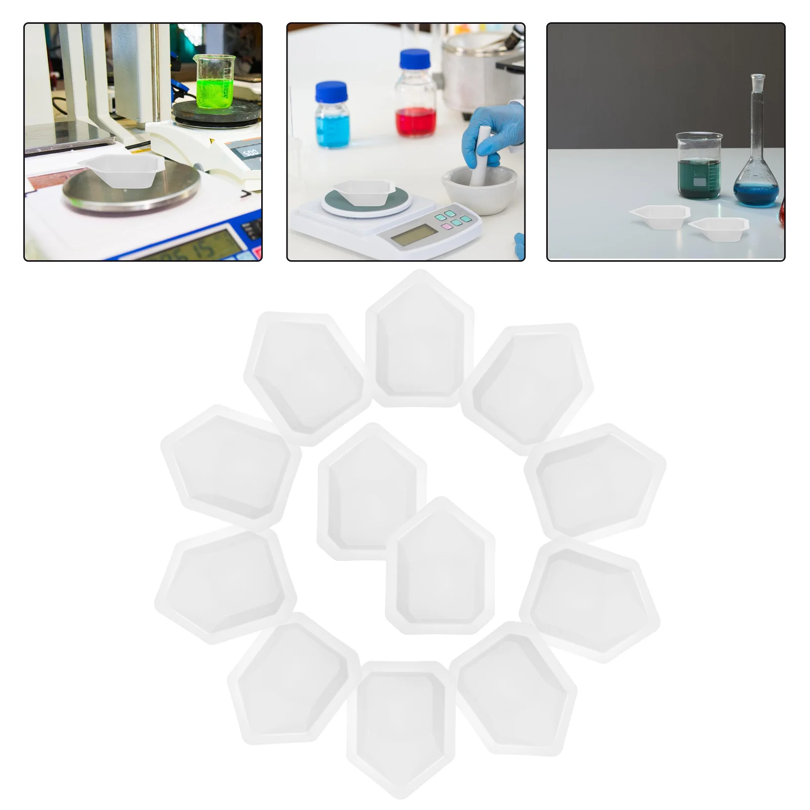 

Многоразовые лодки для взвешивания, лабораторный поднос для взвешивания порошка, многоразовый поднос для взвешивания, многоразовые блюда для взвешивания