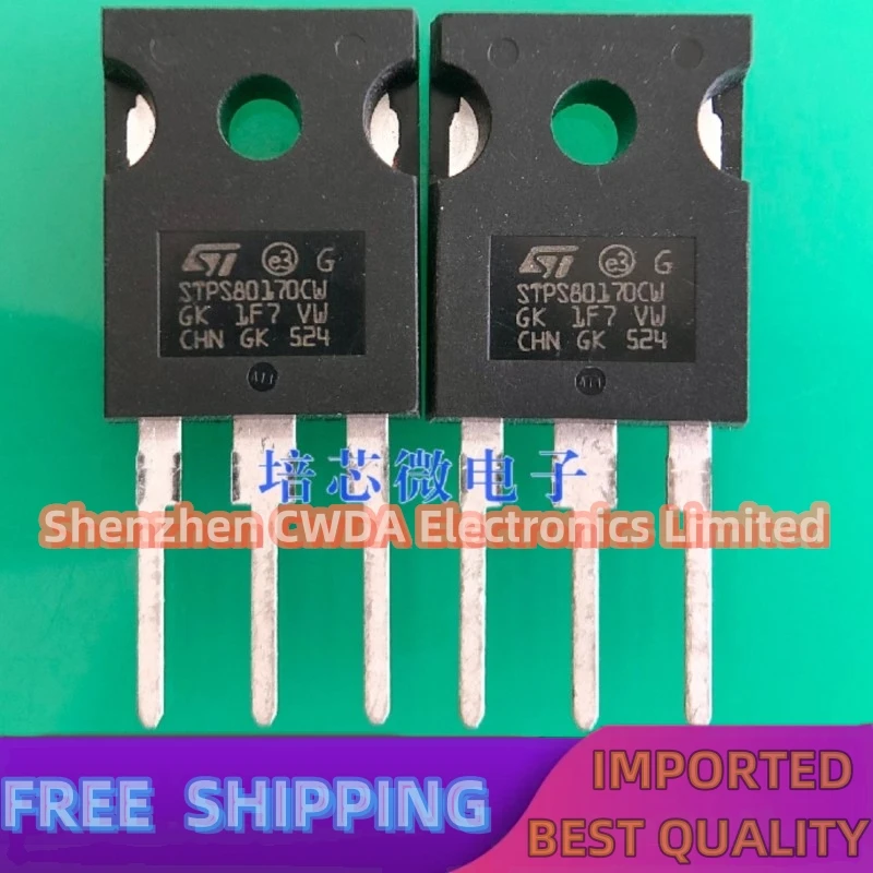 

10 шт.-20 шт. STPS80170CW 80A170V TO-247 в наличии может быть куплен
