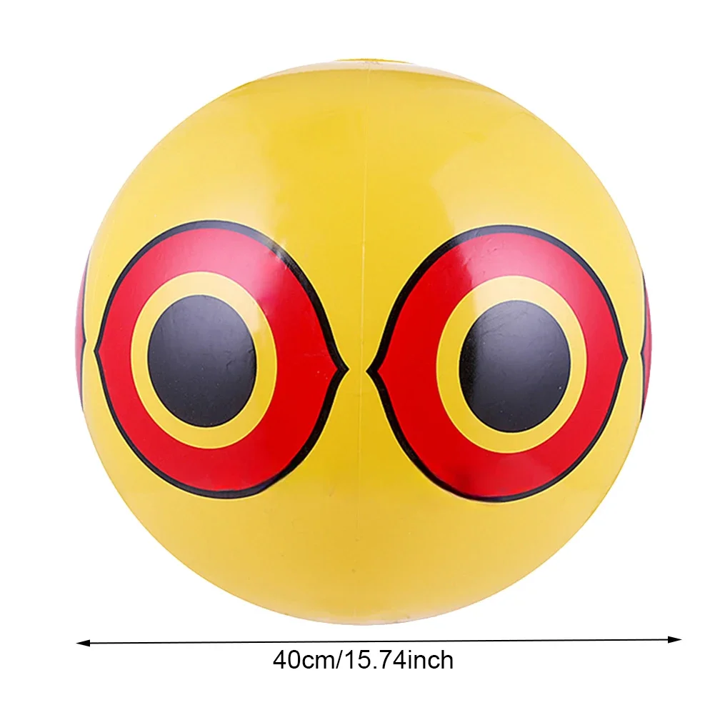 Bird Repellent Ball Inflatable Eyeball Visual Deterrent Balloons Farm Protector Repeller Scares Bird Pigeons PVC Reflective Ball
