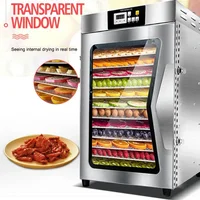 22Layer Dehydrator Food Dryer Meat food  fruit dehydrator household stainless steel fruit dryer vegetable pet meat herbs 2