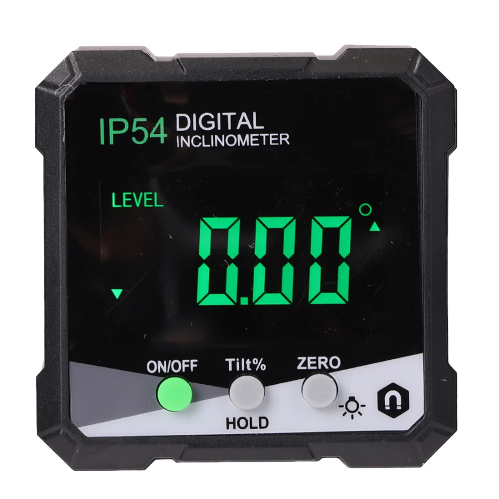 4*90&deg; Digital Angle Protractor LCD Backlight Slope Meter Electronic Goniometer Angle Gauge Cube Level Box Measuring Tool