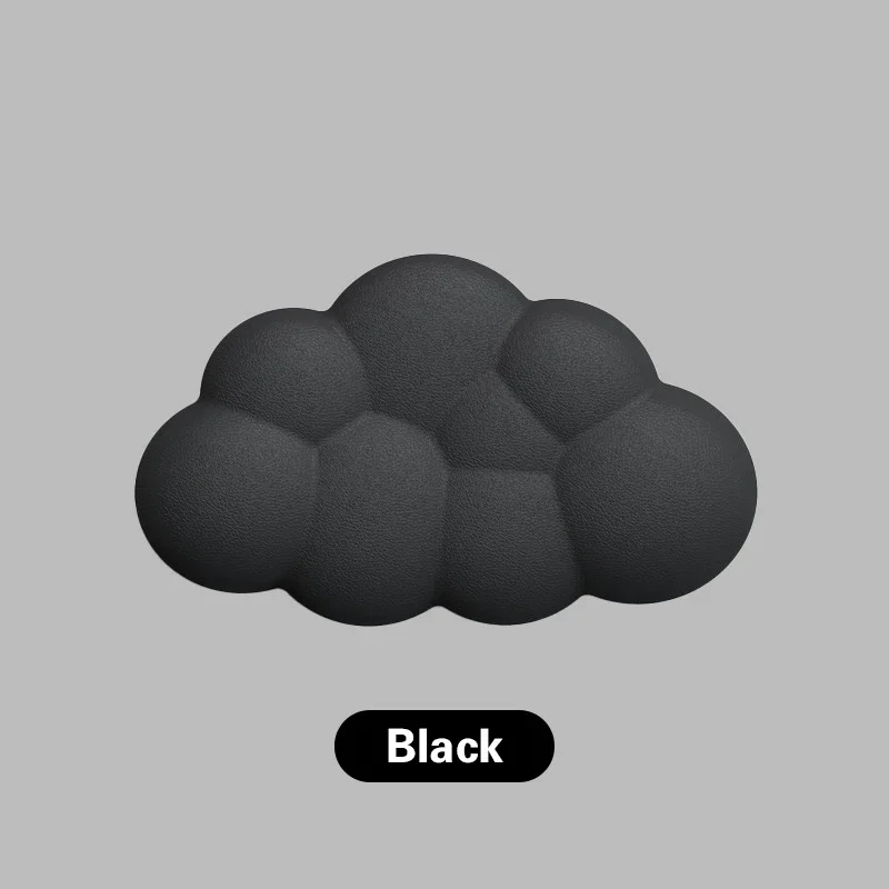 Soft Cloud Shaped Keyboard Wrist Rest Pad Memory Cotton Comfort Mouse Pad Waterproof PU Leather Hand Pillow Typewriting Tools