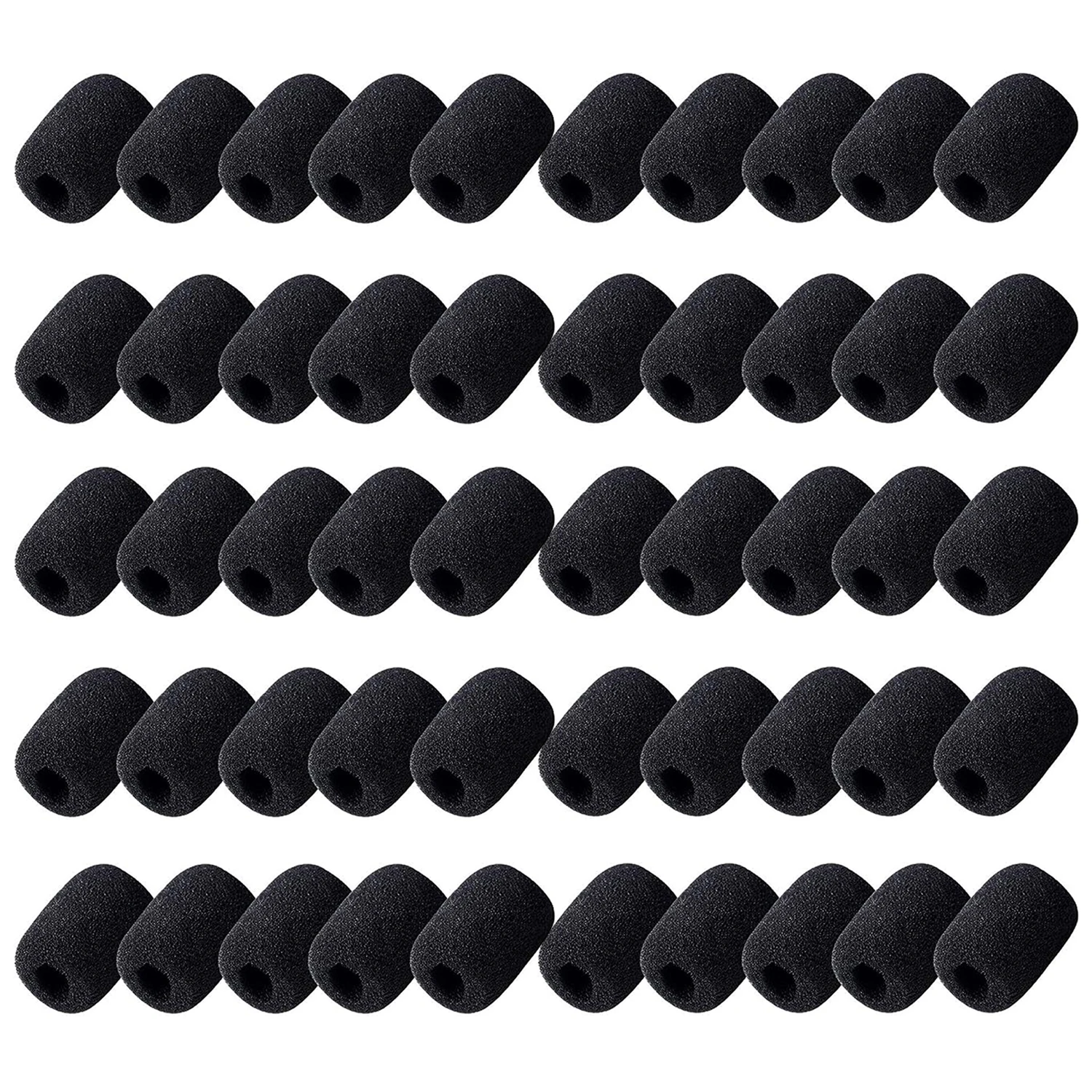 Professional Microphone Pop Filter Foam Cover for Broadcast Lapel Microphones