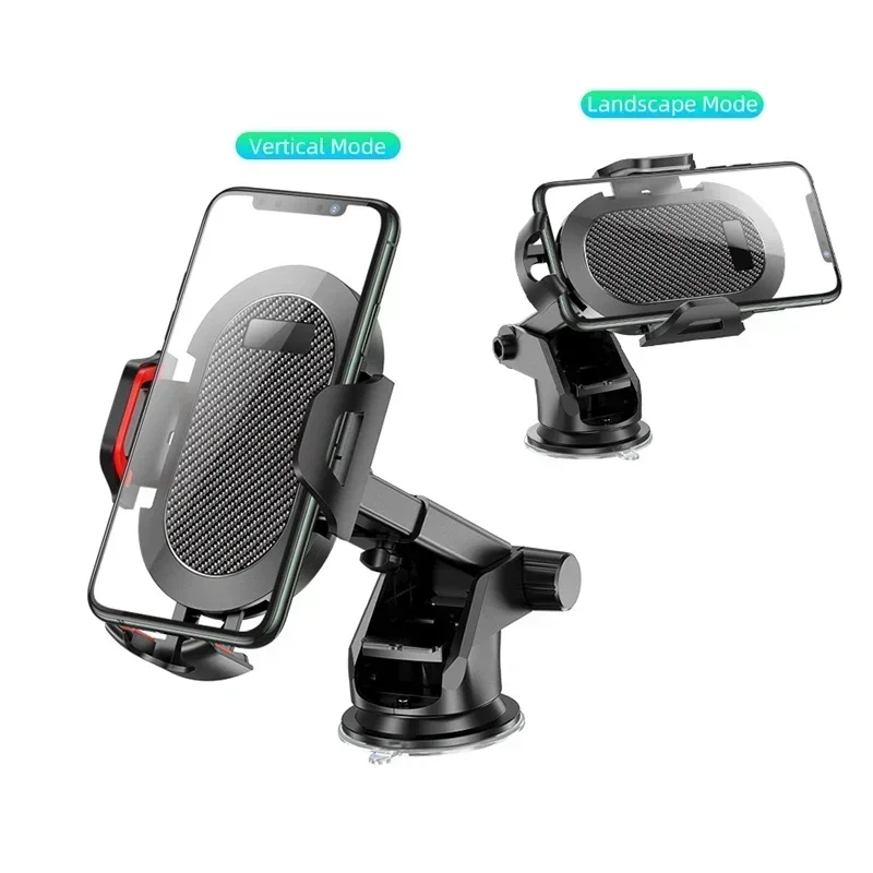 1PC Universal Car Phone Mount Stand Phone Holder Sucker GPS Telefon Mobile Cell Support For IPhone Xiaomi Huawei