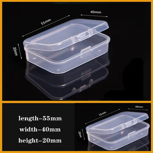 Transparent Plastic box Screw Compartment Box Jewelry Earring Display Case Container Clear Terminal Organizer Tool Storage boxes - Image 20