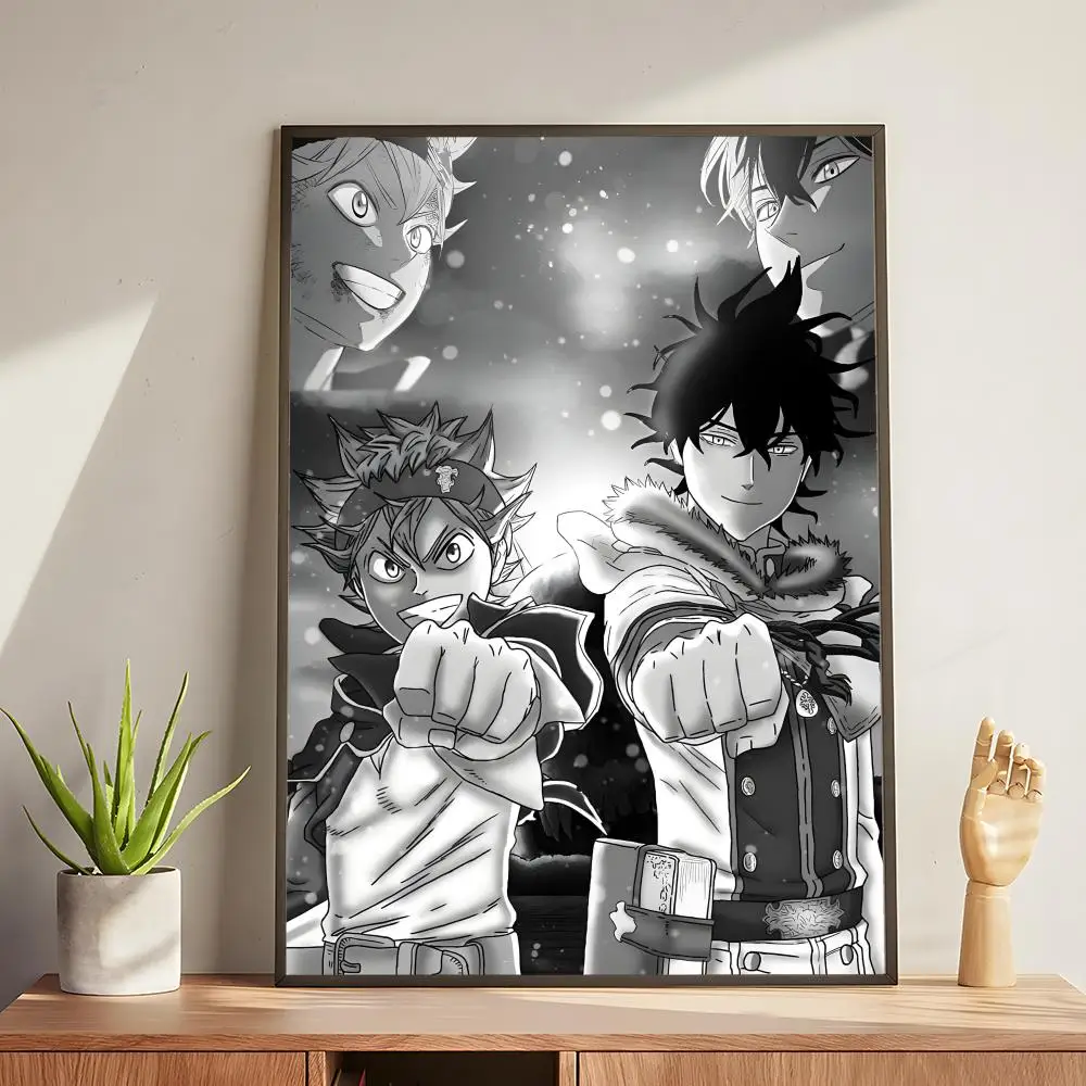 Black Clover Anime Poster - Stylish Wall Art for Home, Office, or Restaurant Decor