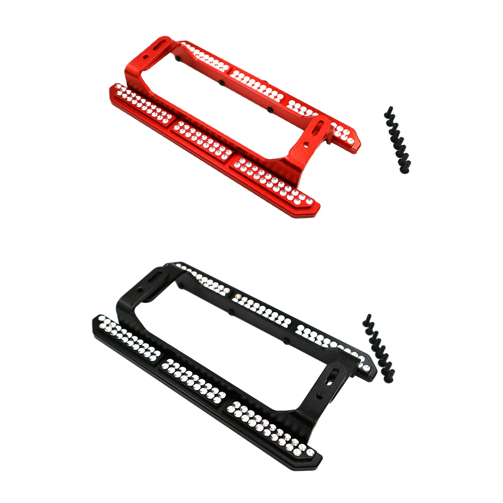 

RCGOFOLLOW 1/10 Aluminum Alloy Durable Side Collision Pedals Rc Side Collision Pedals For TRAX-4 RC Car Part