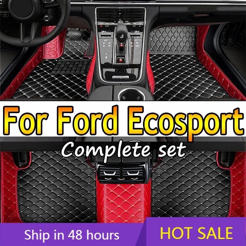 

Автомобильные коврики для Ford Ecosport 2018 2019, индивидуальные автомобильные подкладки для ног, аксессуары для интерьера