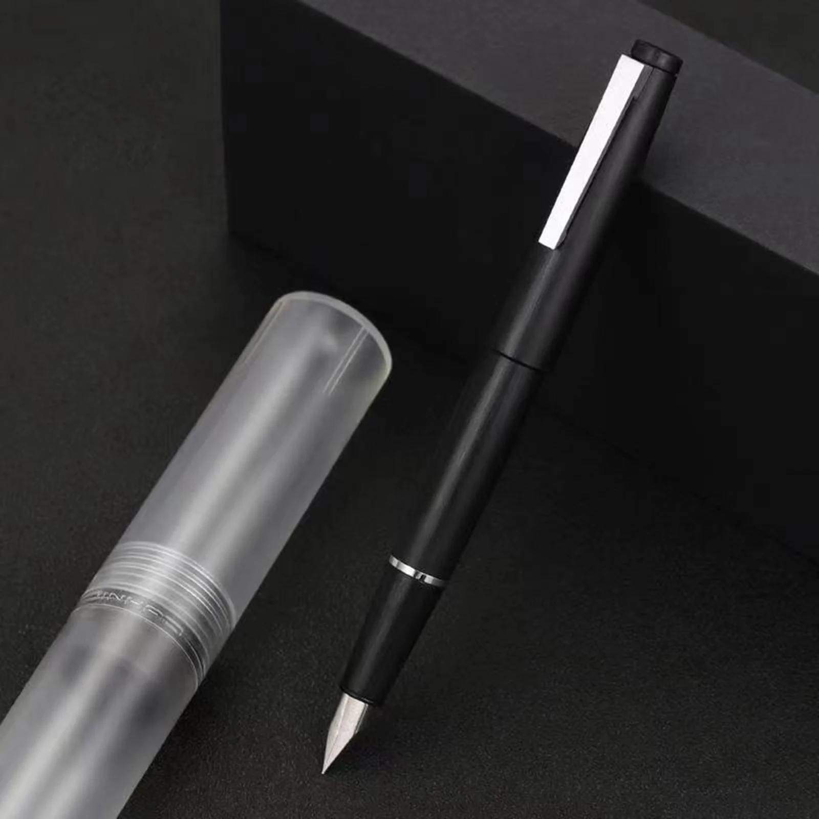 Fountain Pen JINHAO 80 Series Fiber Black Extra Fine 0.38mm Nib Writing fountain pen