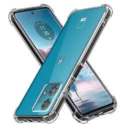 Shockproof Airbag TPU Protective Phone Case for Moto Edge 40 Neo (Clear)