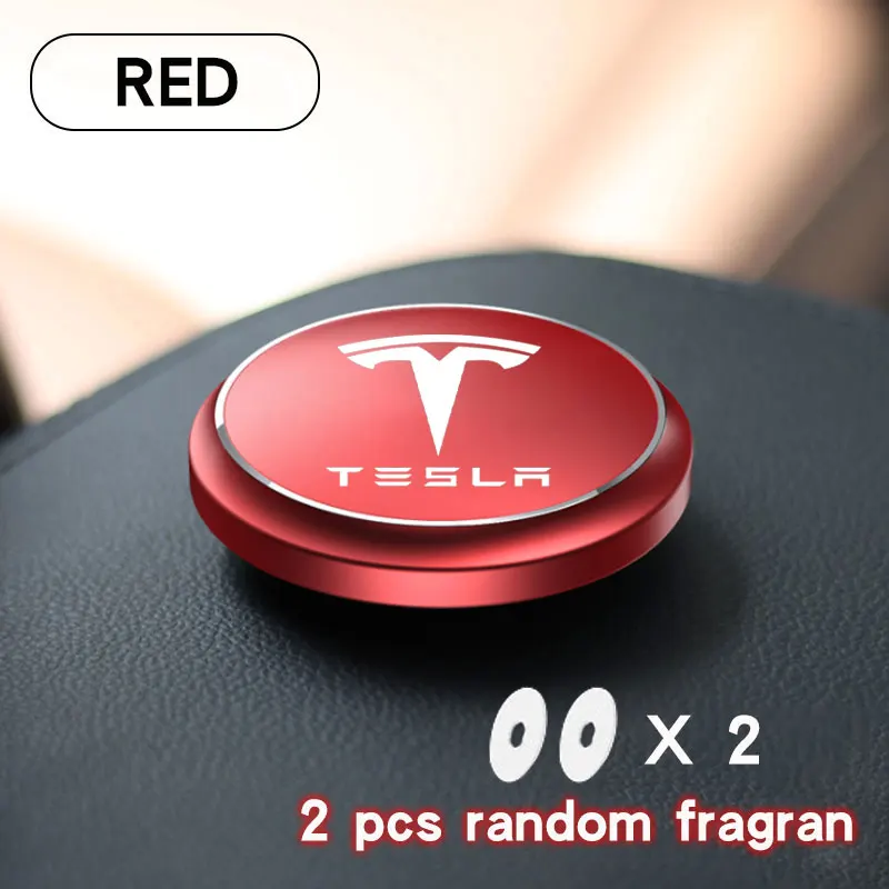 Car Flying Saucer Air Freshener Solid Aroma Perfume Diffuser Auto Perfume Aromatherapy for Tesla model 3 Y X S Accessories