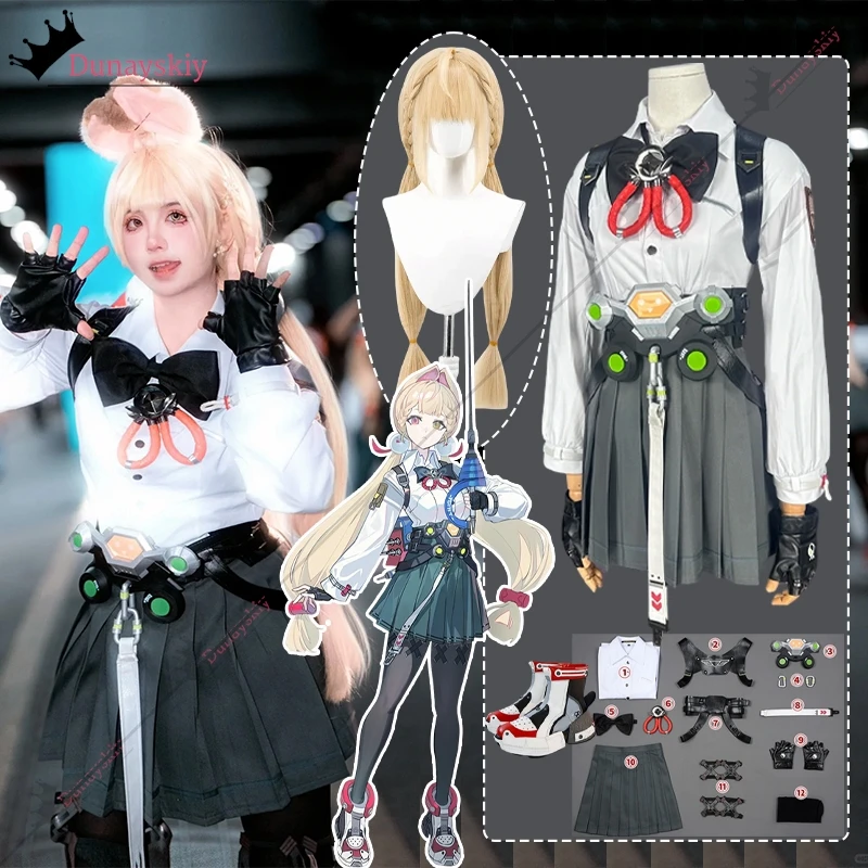 Oreilles Arrière Peluche Zenless Zone Zero Alice Thymefield - Accessoire Cosplay Neuf Avec étiquettes