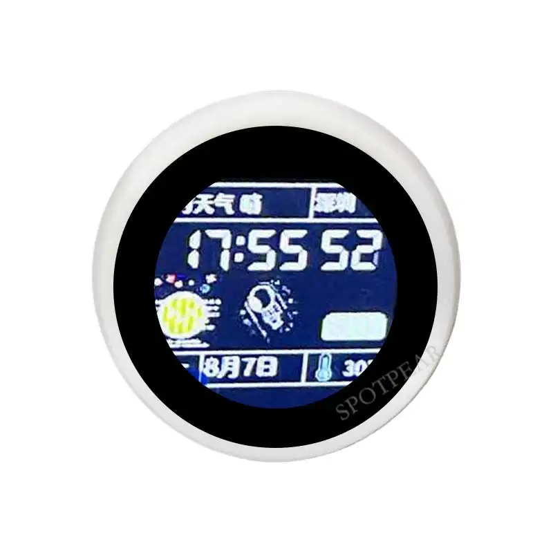 DeepSeek XiaoZhi AI Voice Chat Robot ESP32-S3 1.28 inch LCD N16R8 Development Board Astronaut Clock Desktop Ornament development board