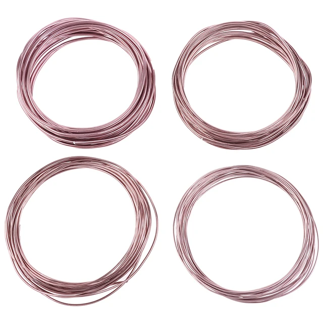 Bonsai Huzalok Eloxált Alumínium Edzőhuzal Összesen 16,5 Láb (Barna) - Image 5