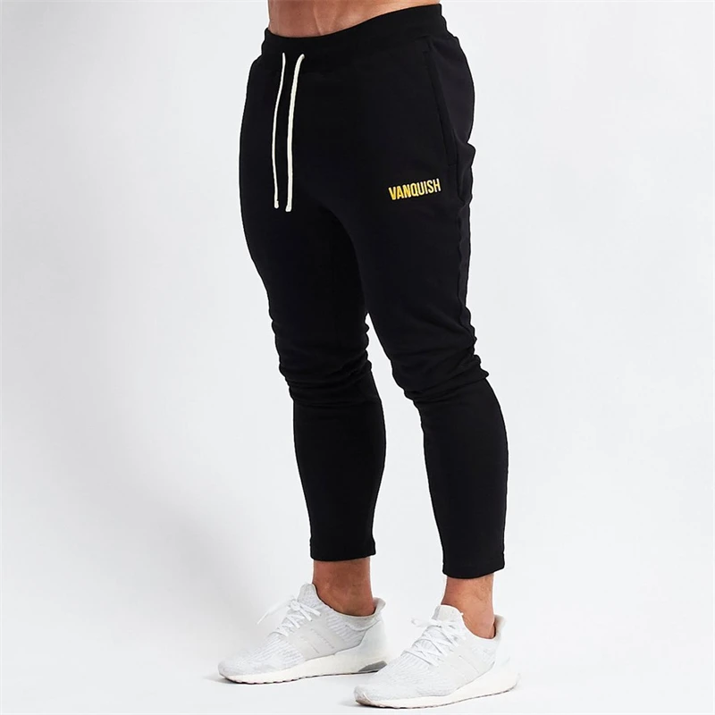 

Joggers Gym Sports Bodybuilding Pants Men's Sweatpants Cotton Printed Casual Pants Fashion Trend Casual Men Clothing Trousers