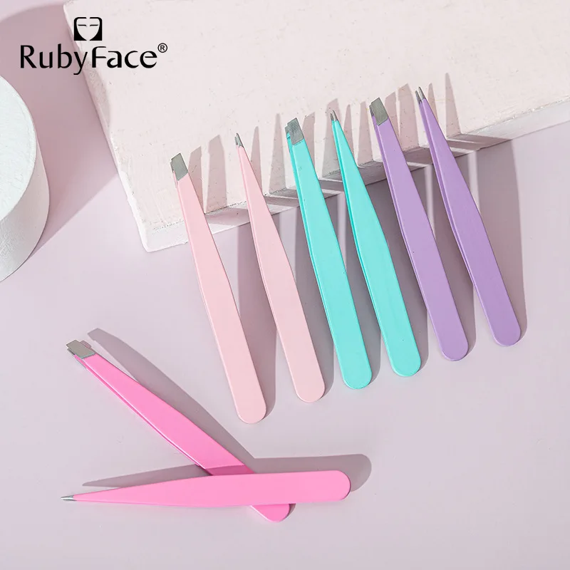 Wimpernpinzetten Set – Gerade & Gebogene Spitze, Edelstahl, 14 Cm, Für Wimpernverlängerung & Nageldesign