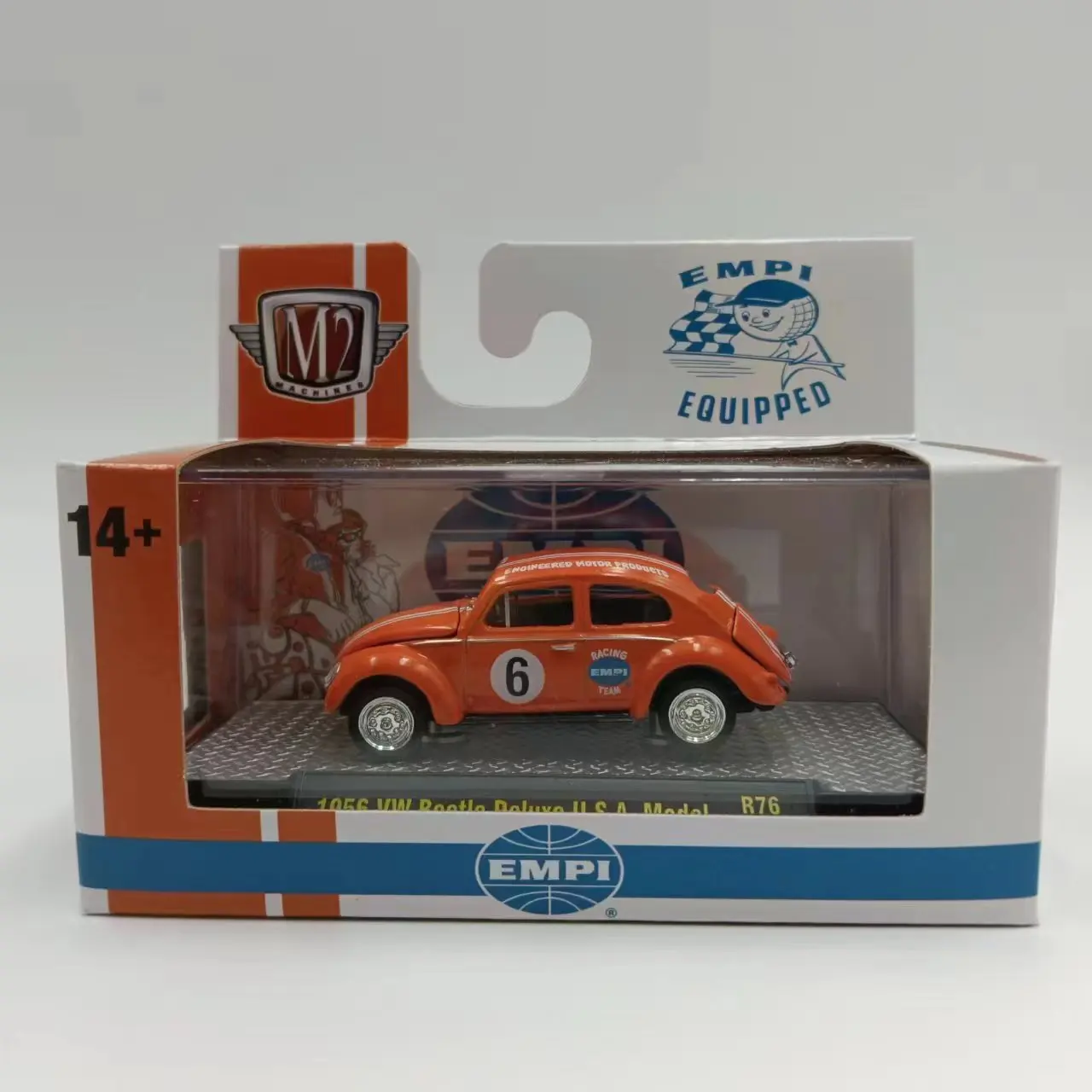 

Машины M2 1/64 1956 VW Коллекционная модель металлическая литая модель Гоночная машина детские игрушки подарок