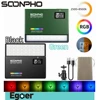Soonpho P10 RGB LED Camera Light Full Color Output Video Lamp Kit Dimmable 2500K-8500K Bi-Color Panel Light CRI 95+ 1